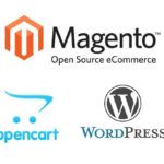 Magento, OpenCart and Wordpress Logo