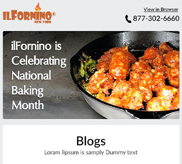 ilFornino is Celebrating National Baking Month