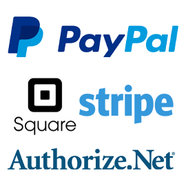 paypal stripe square authorize.net