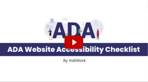 ADA Website Accessibility Checklist